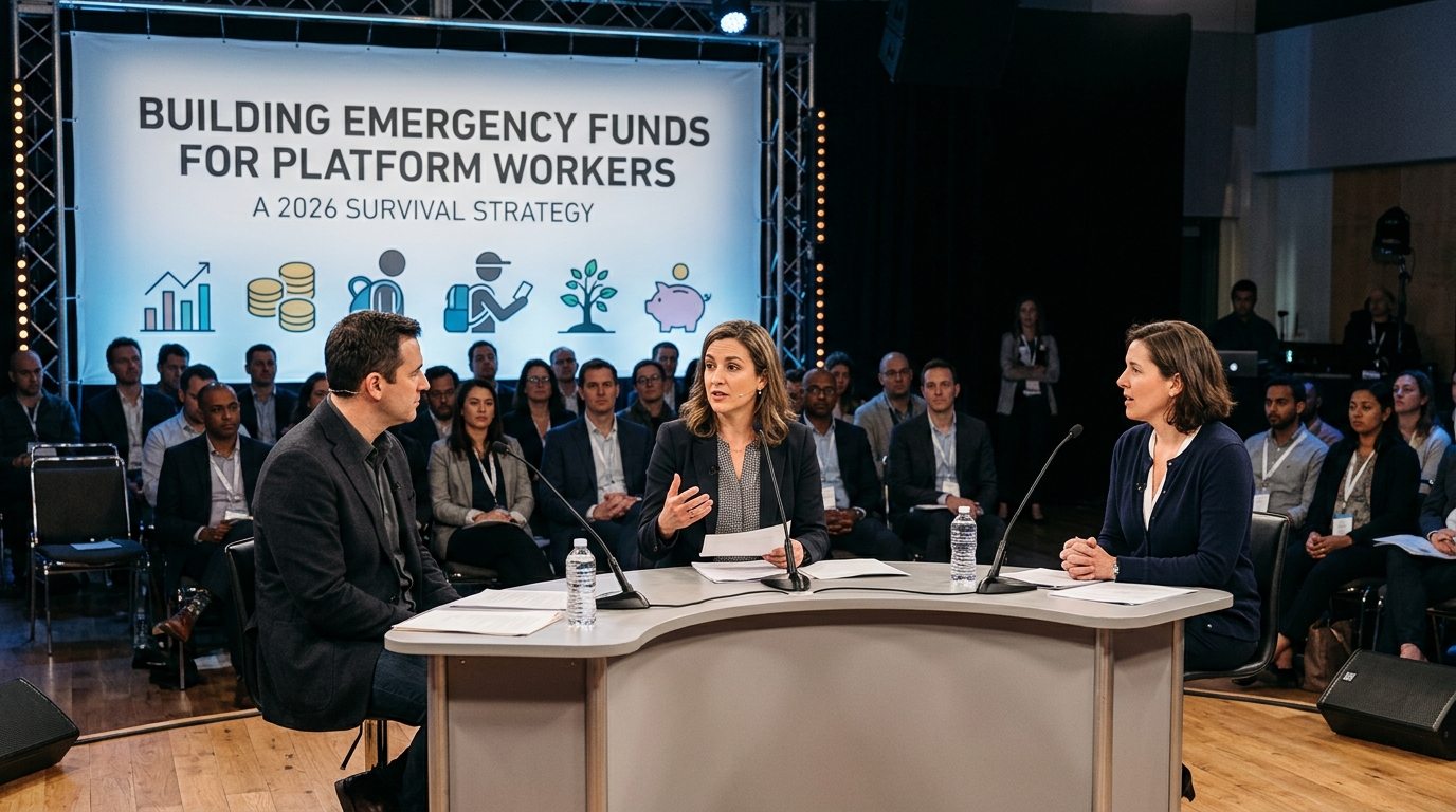 Illustration: Building Emergency Funds for Platform Workers: A 2026 Survival Strategy