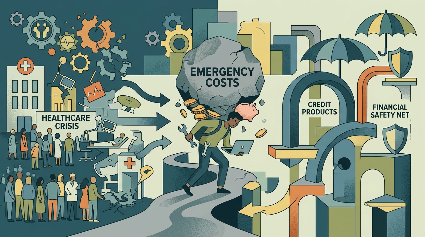 Illustration: Why the Healthcare Crisis Might Make Your Next Emergency Cost More